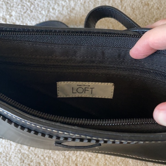 Anne Taylor loft black handbag - Picture 6 of 14